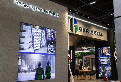 The GKR Metal stand at AluExpo 2025