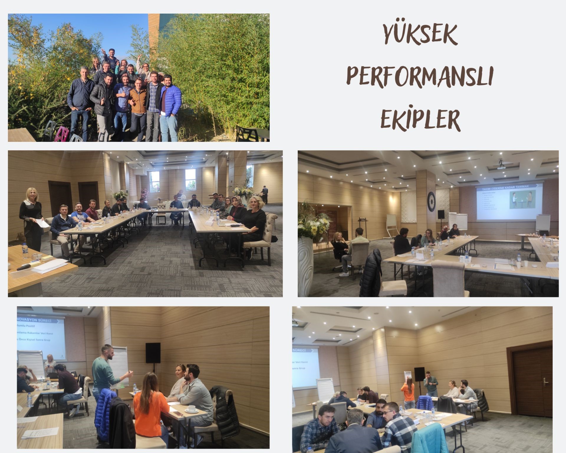 We were together with our dear trainer Hacer Atac at the HIGH PERFORMANCE TEAMS training at the weekend.